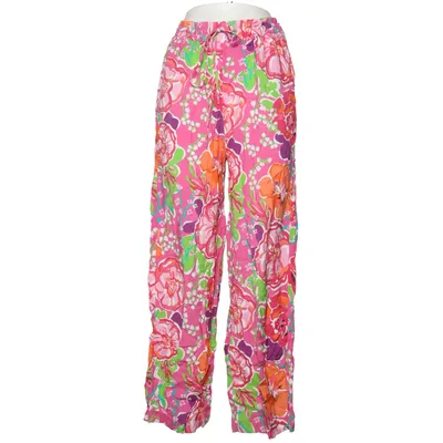 Palazzo pants (Pink, Multicolored) from Darling Harbour Viscose