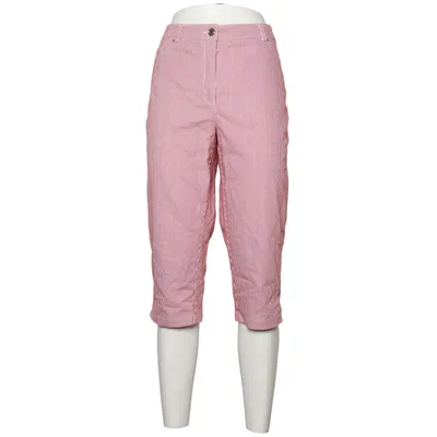 Trekvartsbyxor (Röd, Vit) från Collection L. Bomull, Elastan, Polyester