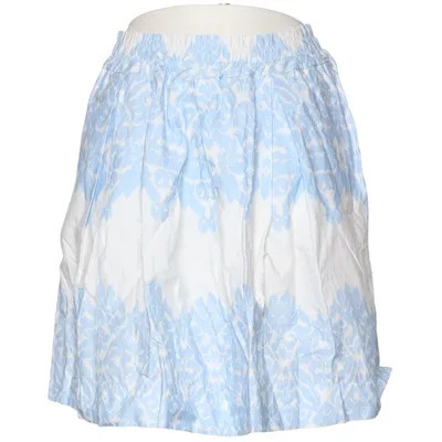 Rok (Blauw, Wit) van Remix Katoen, Elastaan
