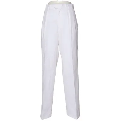 Kostymbyxor (Vit) från Clinic Dress Bomull, Polyester