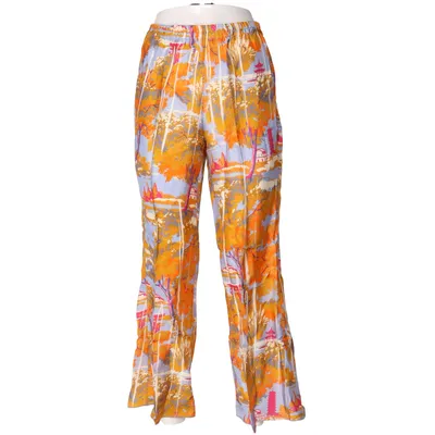 Pantalon patte d'éléphant (Multicolore) de Jucca Viscose