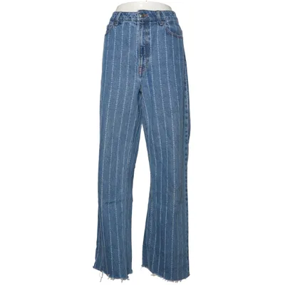 Spijkerbroek (Blauw) van H&M Katoen, Polyester