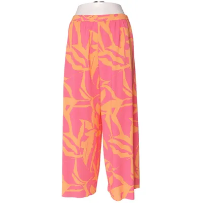 Pantalon patte d'éléphant (Rose, Orange, Multicolore) de s.Oliver Polyester