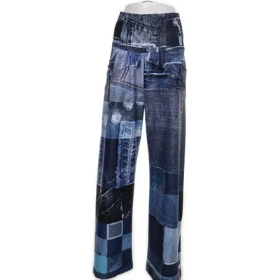 Leggings (Blå, Svart, Flerfärgad) från Winshape Elastan, Polyester