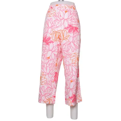Dreiviertelhose (Weiß, Pink, Orange) von Michele Baumwolle, Elasthan