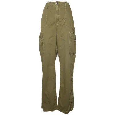 Cargo pants (Green) from Zara Cotton