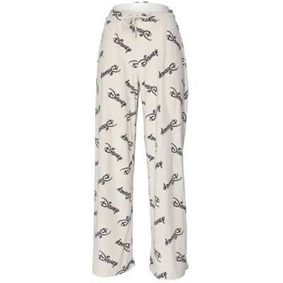 Byxor (Vit, Svart) från Disney Elastan, Polyester