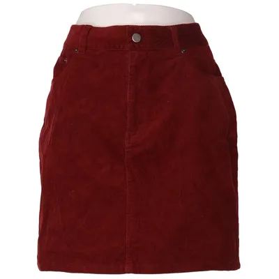 Skirt (Red) from ASOS Denim Cotton