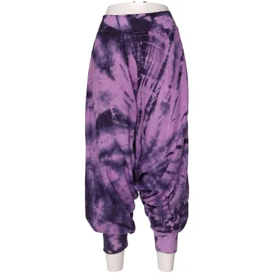 Haremsbyxor (Lila, Svart) från Kathmandu Bomull