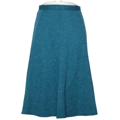 Skirt (Blue) from Keynote Polyester, Viscose