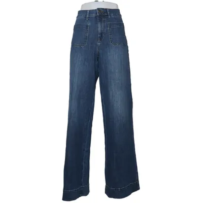 Jeans (High Rise Wide Leg) von Banana Republic Baumwolle, Elasthan, Polyester