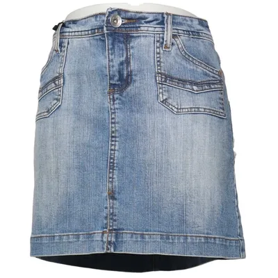 Jeansnederdel (Blå) fra Amisu Jeans Bomuld, Elastan
