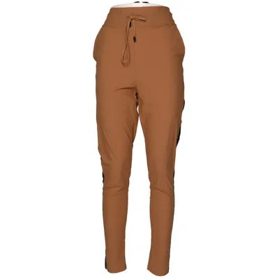Pants (Brown, Black) from Mooij Elastane, Polyamide