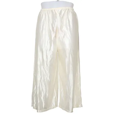 Pantalon patte d'éléphant (Blanc) de Erbelle Polyamide