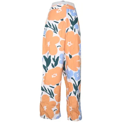 Palazzobukser (Hvid, Orange, Flerfarvet) fra Marimekko x Uniqlo Bomuld