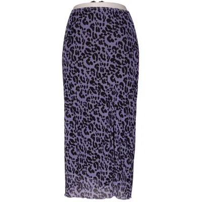 Långkjol (Lila, Svart) från Monki Elastan, Polyester