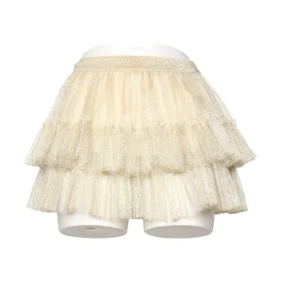 Tylnederdel (Guld) fra MarMar Copenhagen Bomuld, Polyester