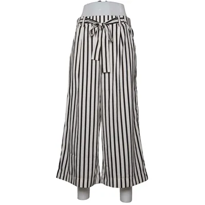 Palazzo pants (Black, White) from Zara Trafaluc Collection Polyester