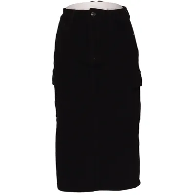 Denim skirt (Black) from Redial Cotton, Elastane