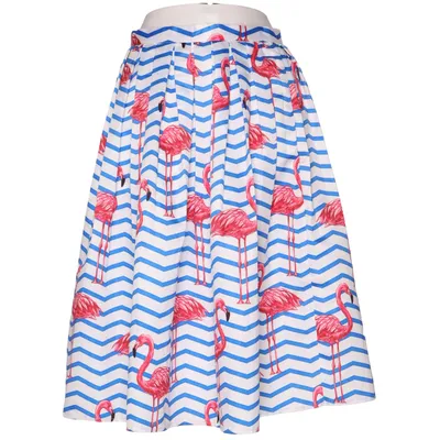 Kjol (Blå, Vit, Röd) från Chicwish Polyester
