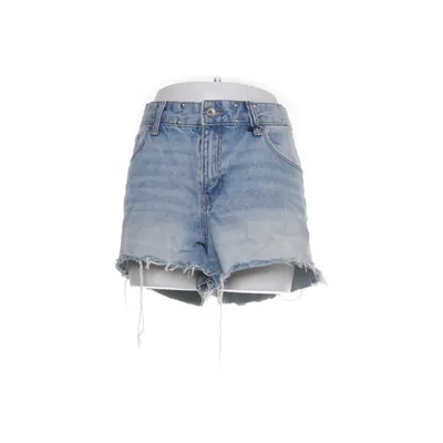 Denim shorts (Blue) from Bershka Cotton