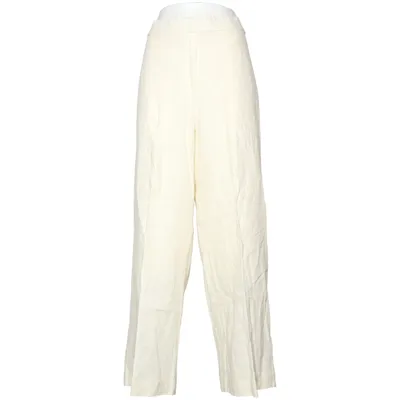 Palazzo pants (Yellow) from COS Linen, Cotton