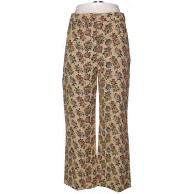 Bukser (Beige, Flerfarvet) fra Sézane Akryl, Bomuld, Polyester