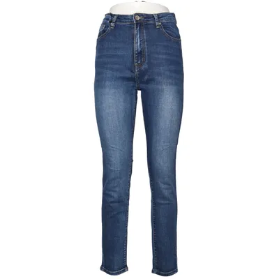 Jean (Bleu) de Elara Coton, Élasthane, Polyester