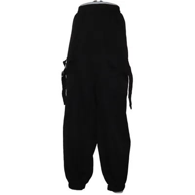 Cargo pants (Black) from Shein Curve Elastane, Polyester