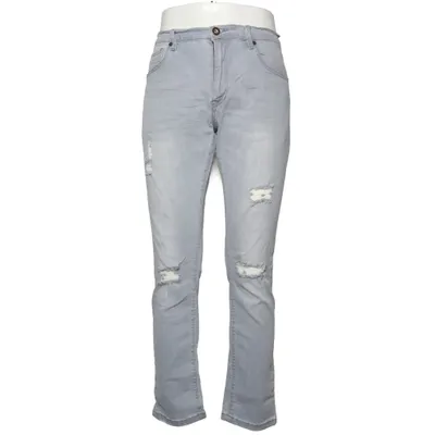 Spijkerbroek (Grijs) van Crosshatch Katoen, Elastaan, Polyester, Viscose