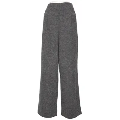 Pantalon patte d'éléphant (Gris) de Kaffe Polyester, Viscose