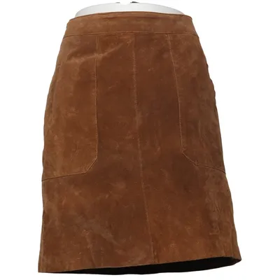 Lederrock (Braun) von Woman by Tchibo Leder, Polyester