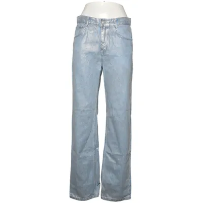 Jeans (Blue, Silver) from Pull & Bear Cotton