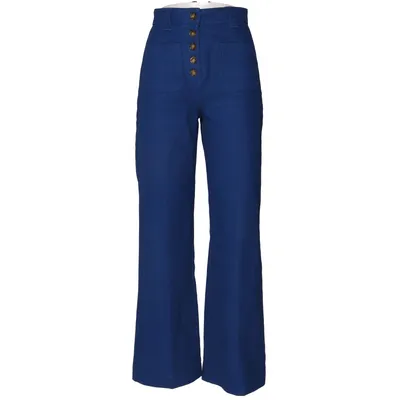Pants (Blue) from Sézane Cotton