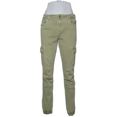 Cargo pants (Green) from ONLY Blue Denim Cotton, Elastane