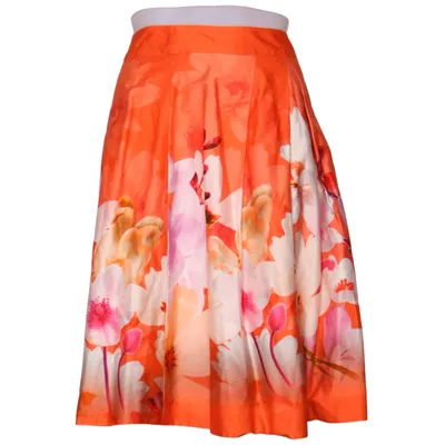 Skirt (Orange, Multicolored) from Steps Cotton, Elastane, Polyester