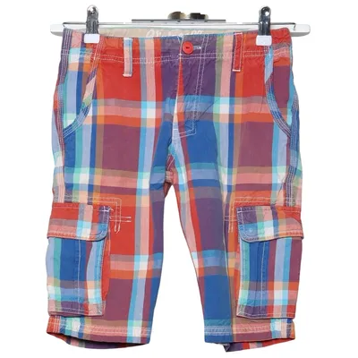 Cargoshorts (Blå, Rød, Flerfarvet) fra The Vintage Shop