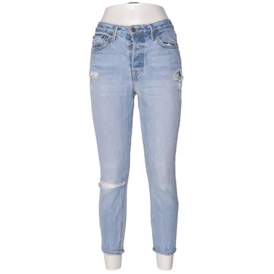 Jeans (Blå) fra Grlfrnd Bomuld