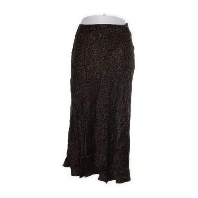 Maxi nederdel (Brun, Sort, Flerfarvet) fra Zara Viscose