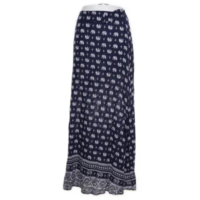 Skirt (Blue, White) from Stella Morgan Viscose