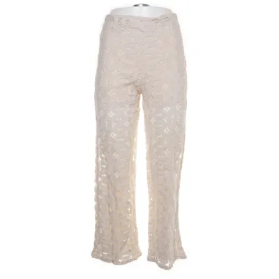 Palazzo broek (Beige) van Koton Katoen, Polyester
