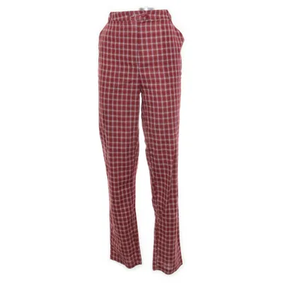 Byxor (Röd, Vit, Flerfärgad) från Fashion Union Bomull, Polyester
