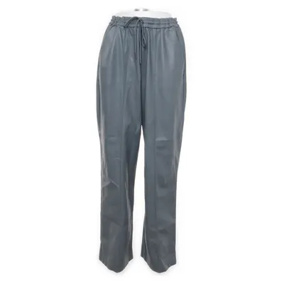 Läderbyxor (Grå) från Topshop Polyester, Polyuretan