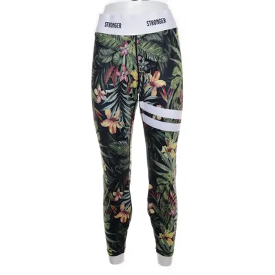 Träningstights (Svart, Flerfärgad) från Stronger Elastan, Polyester