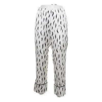 Pants (White, Black) from Fifth House Polyester