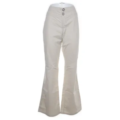 Palazzo broek (Beige) van Mexx Katoen, Elastaan