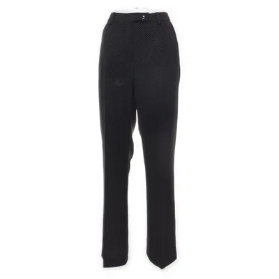 Suit pants (Black, White) from Barbara Schwarzer Acetate, Cupro, Polyester