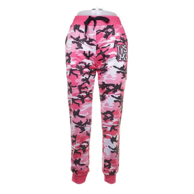 Joggers (Pink, Multicolored) from LuckyAki's Polyester