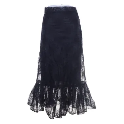 Maxi skirt (Black) from Sandra Mansour x H&M Cotton, Polyamide, Polyester