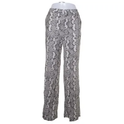 Byxor (Grå, Flerfärgad) från H&M Polyester, Viskos, Elastan